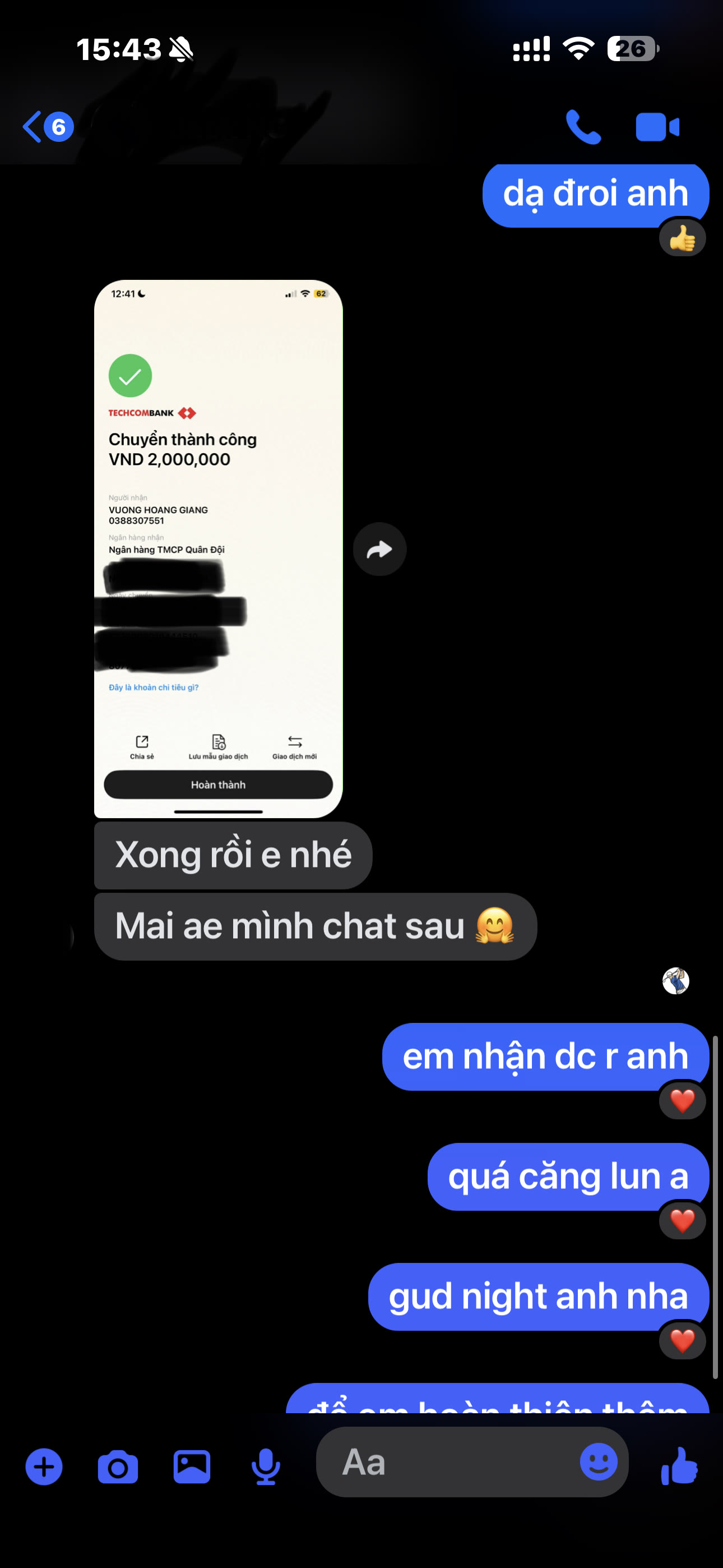 Client feedback screenshot for an Agency Yangai project